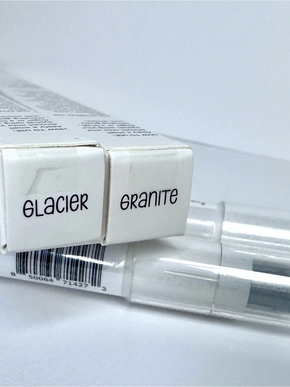 Shimmer Cream Eyeshadow Stick Pair - Glacier and Granite NWT